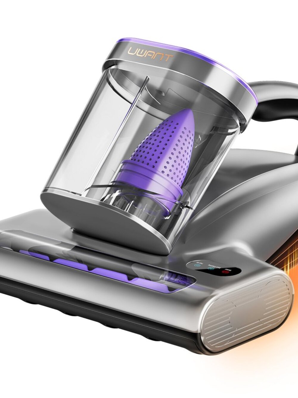 Uwant Mattress Vacuum Cleaner 18Kpa Suction UV-C Light Hot Air HEPA Filter